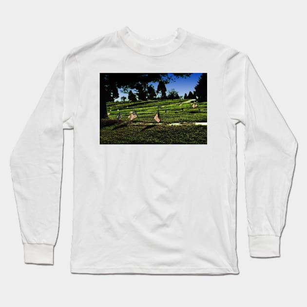 In Honor Of Their Service Long Sleeve T-Shirt by JimDeFazioPhotography